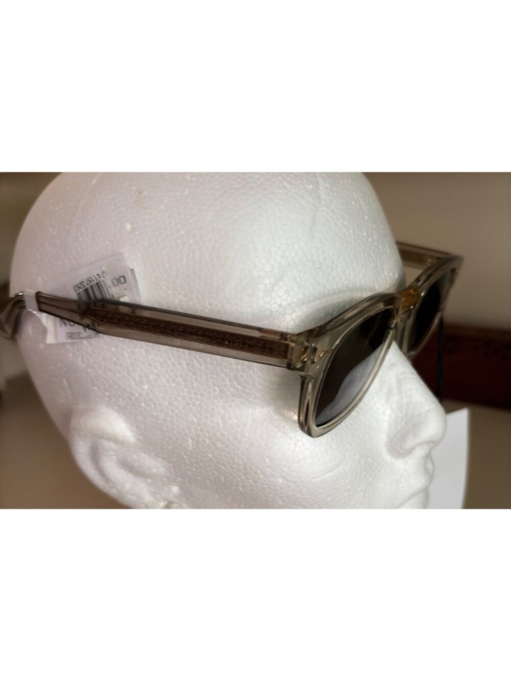 Gucci GG0182S Square-Frame Luxury Sunglasses Transparent Acetate Frame Green/Gre - Picture 13 of 16